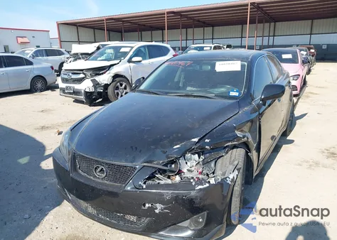 2007 Lexus Is 350 z USA, uszkodzony, nr VIN JTHBE262675016911